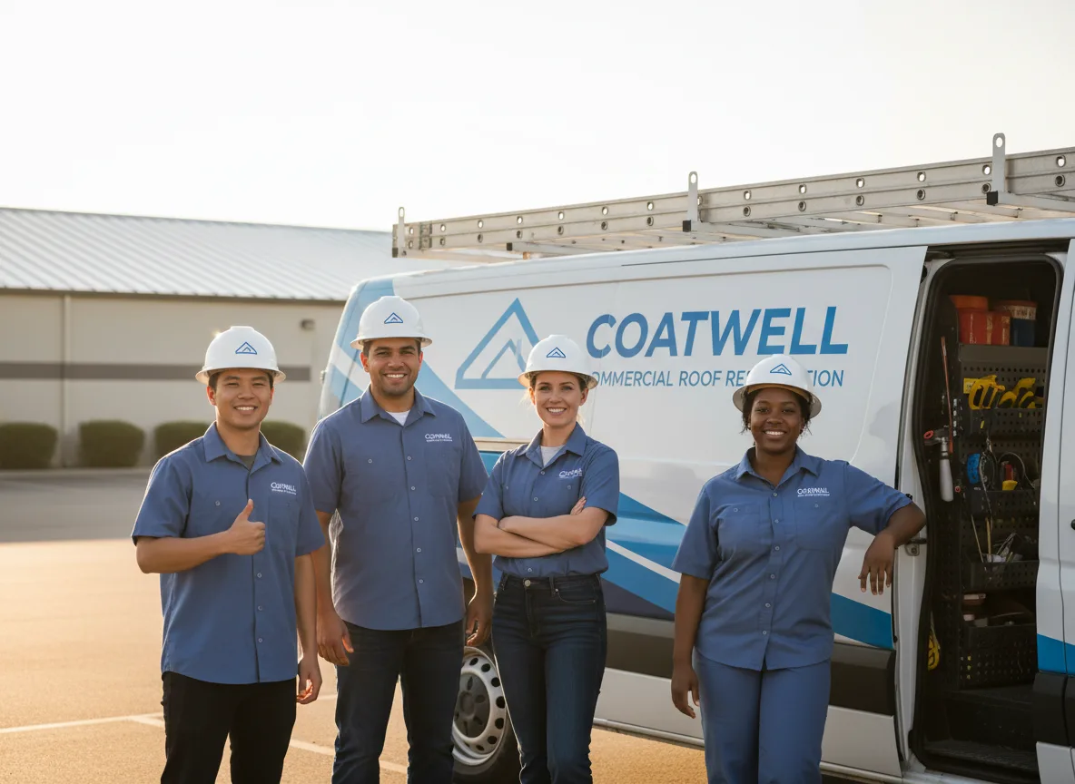 Commercial roof coating company in Westminster, MA